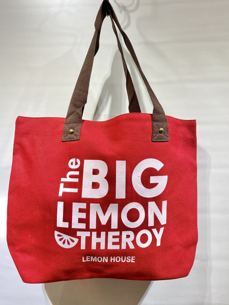 韓國 布袋 - 紅色 BIG LEMON THEROY