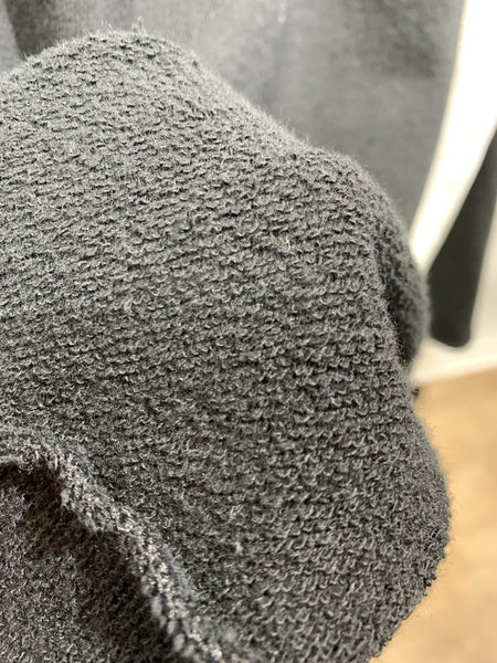 韓國🇰🇷黑色拼白邊珠地料半截裙（有彈性）