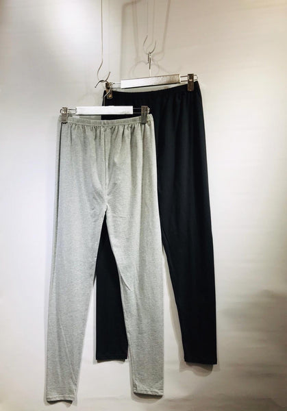 韓國🇰🇷黑色/灰色棉料Leggings