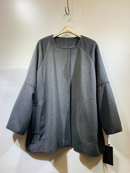 日本🇯🇵深灰色大件絨料褸