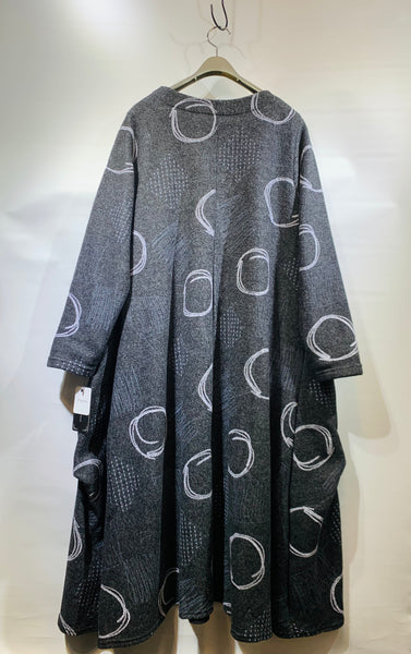 日本🇯🇵深灰色圈圈毛冷料one piece