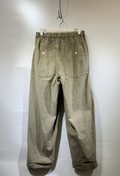 日本🇯🇵啡色暗格仔布褲