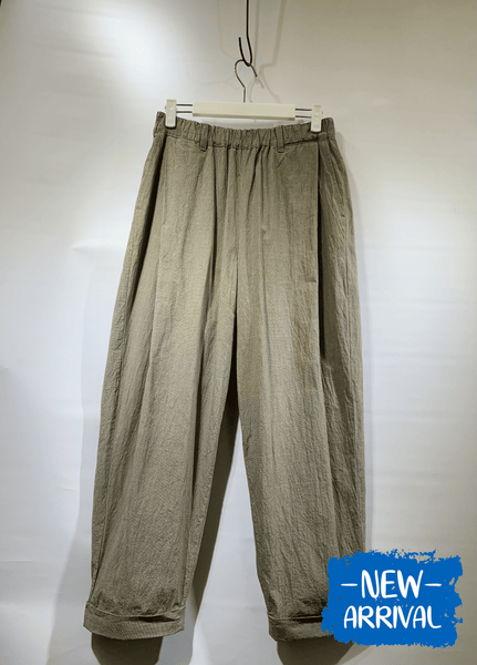 日本🇯🇵啡色暗格仔布褲